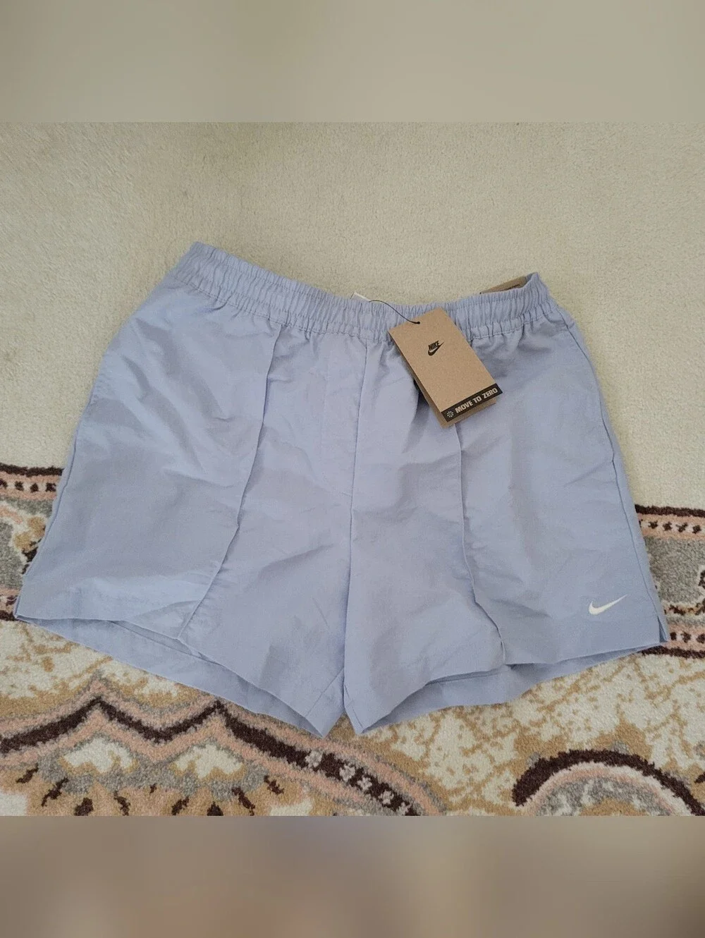 Nike Women's New With Tags Light Lavender Athletic Shorts with Elastic Waist